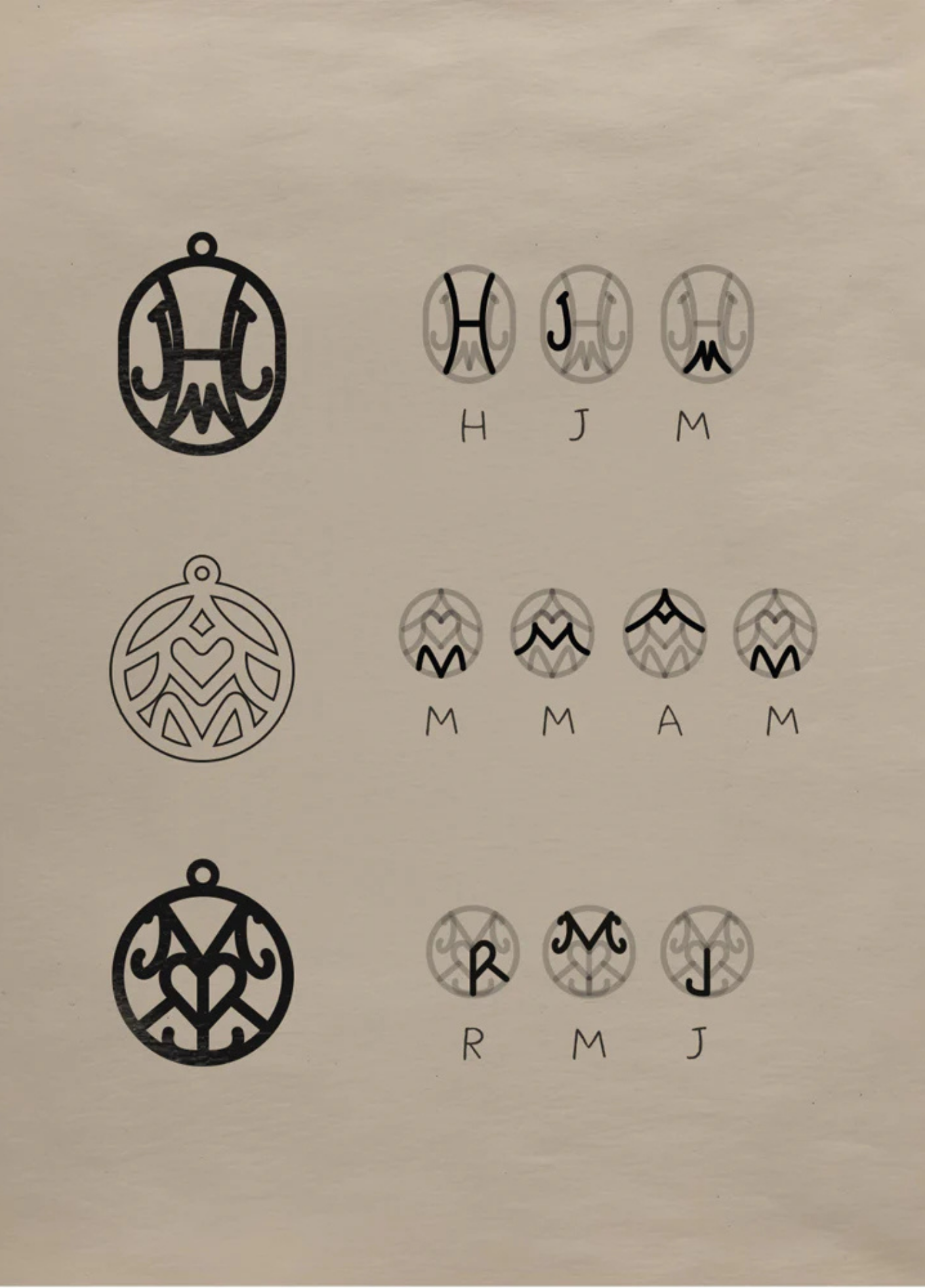 Porte-clés Monogramme Sur Mesure Personnalisé