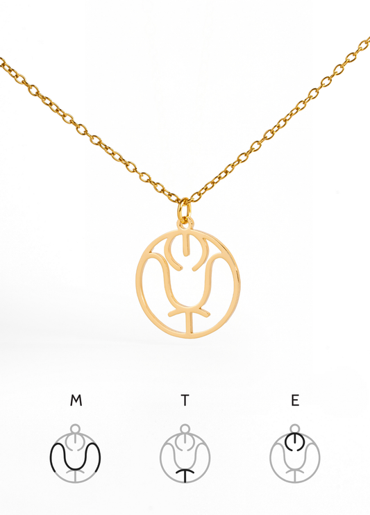 Collier Famille Monogramme Sur Mesure avec Initiales