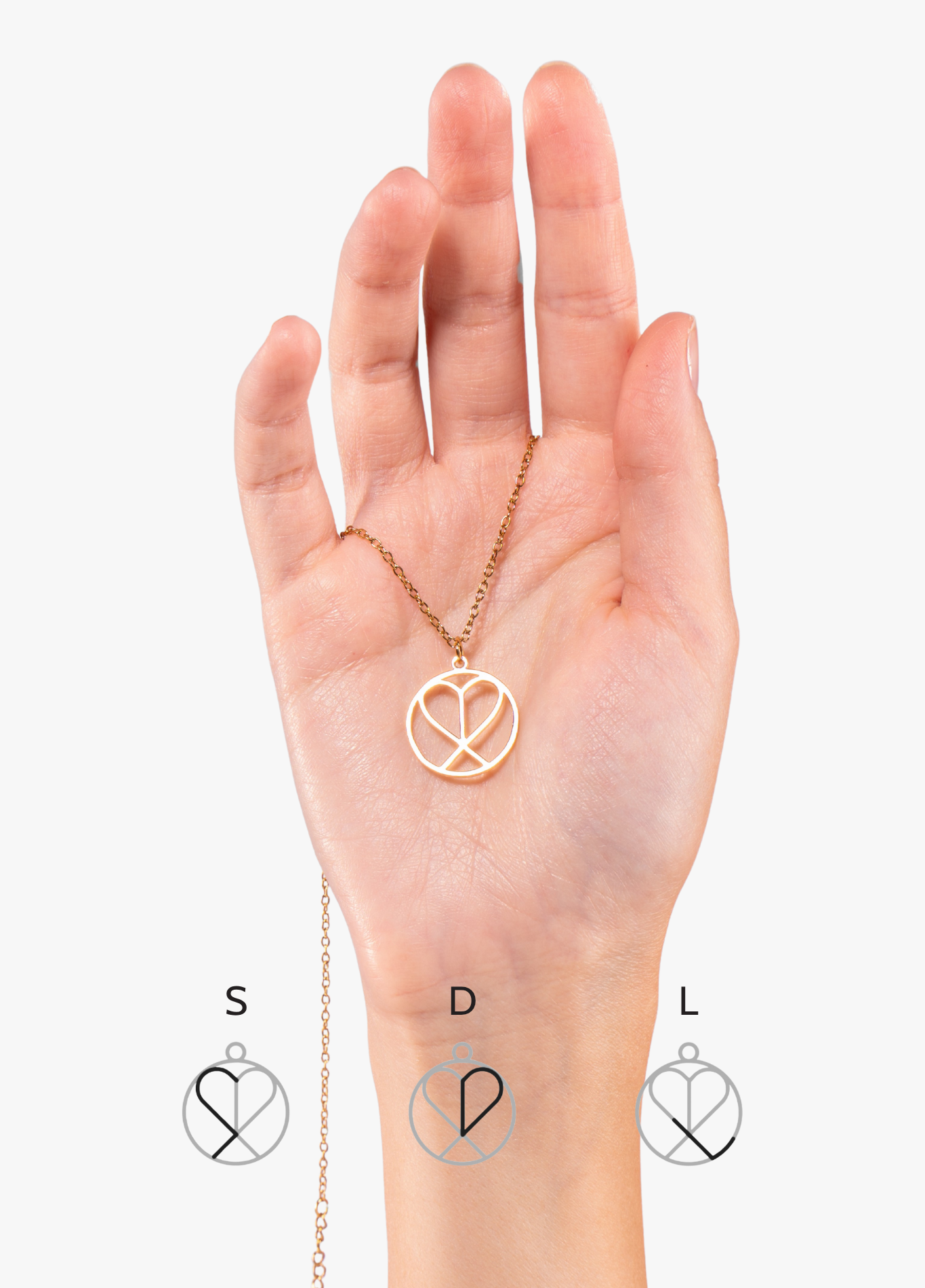 Collier Famille Monogramme Sur Mesure avec Initiales