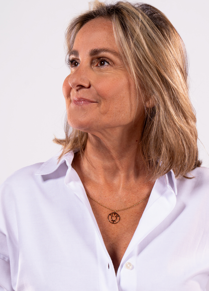 Collier Famille Monogramme Sur Mesure avec Initiales