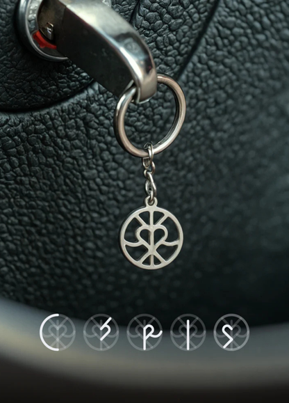 Porte-clés Monogramme Sur Mesure Personnalisé